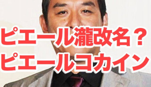 【逮捕】ピエール瀧がコカイン使用容疑！ウィキペディアが爆笑に？